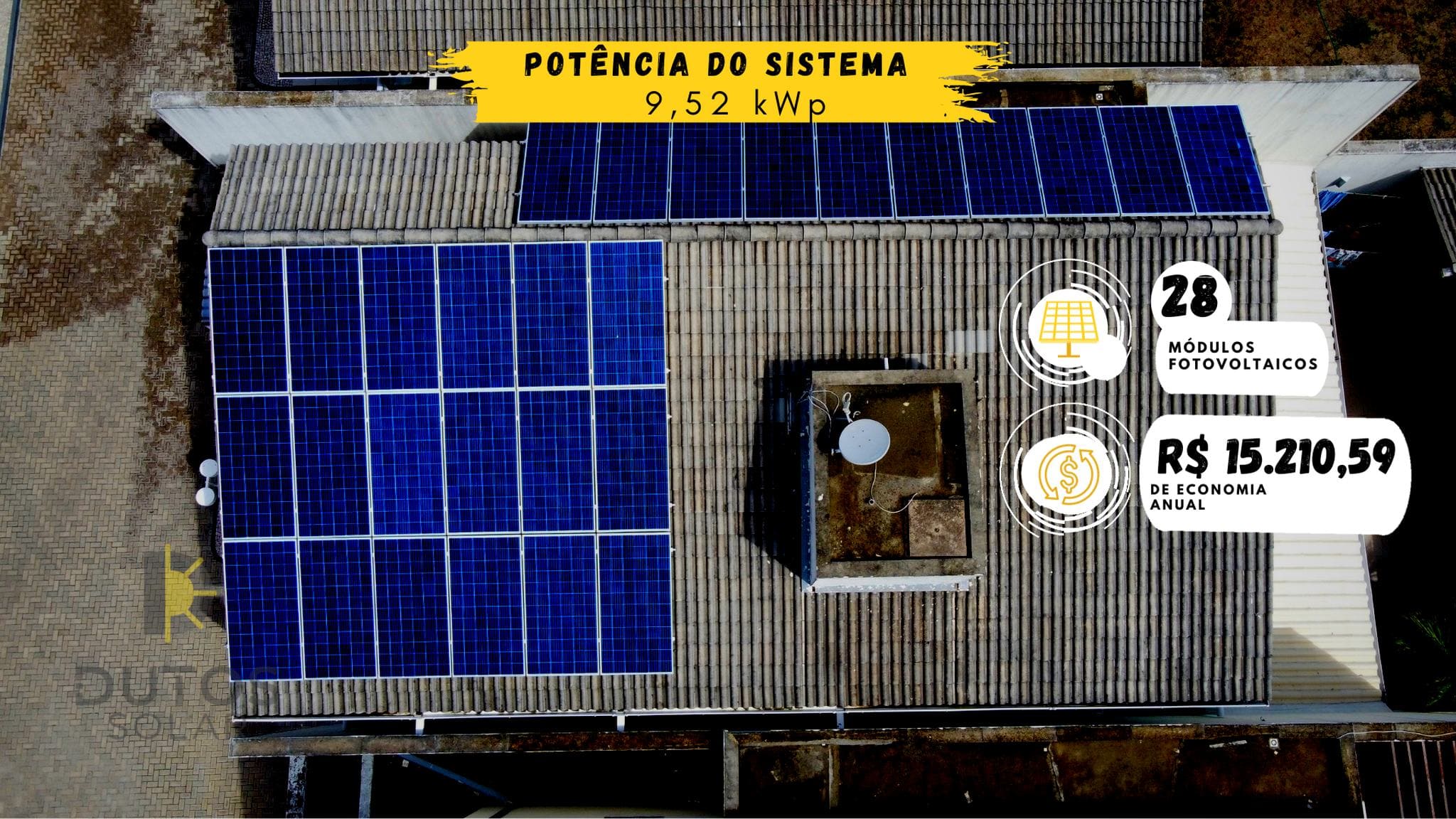 instalação de placa solar Dutos engenharia